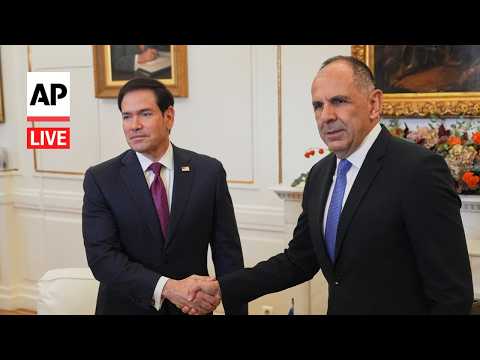 live:-marco-rubio-and-greece’s-foreign-minister-speak-in-athens