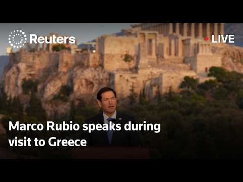 live:-rubio-speaks-during-visit-to-greece