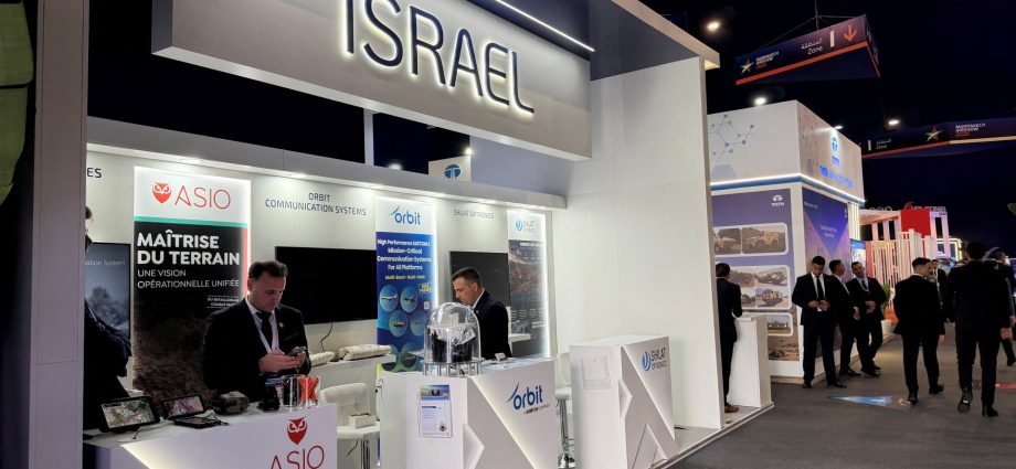 israel-opens-first-ever-pavilion-at-morocco-defence-show