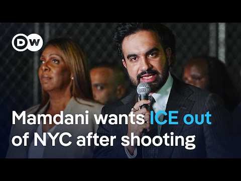 new-york-mayor-mamdani-calls-for-ice-halt-after-agent-shoots-man-|-dw-news