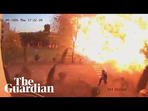 man-narrowly-escapes-drone-strike-on-playground-in-kyiv