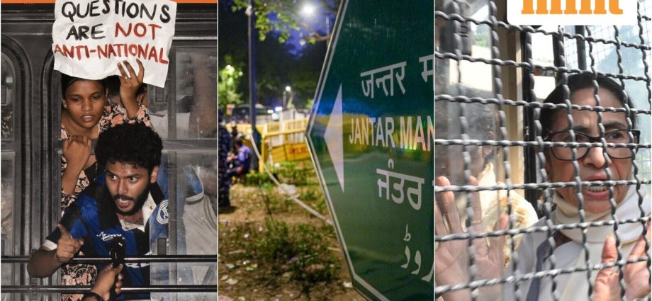 CJP Protests Day 1: 7000 detained including four ex-CMs, metro shutdowns and CJI’s intervention; how it unfolded