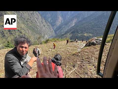 villagers-moved-to-safety-as-flash-flood-from-budhi-gandaki-river-hits-northern-nepal