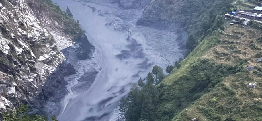 villages-evacuated-as-flash-flood-from-budhi-gandaki-river-hits-northern-nepal