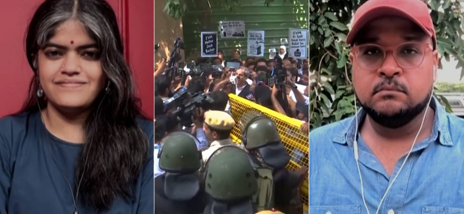 protesters-say-india’s-democracy-is-“rotten”-as-modi-gov’t-purges-voter-rolls,-arrests-thousands