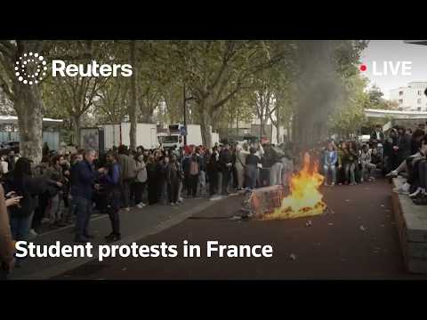 live:-activist-greta-thunberg-joins-a-student-protest-in-france
