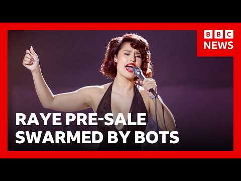 live:-raye-hits-back-at-ticket-touts-who-“overwhelmed”-sign-up-for-her-show-|-bbc-news