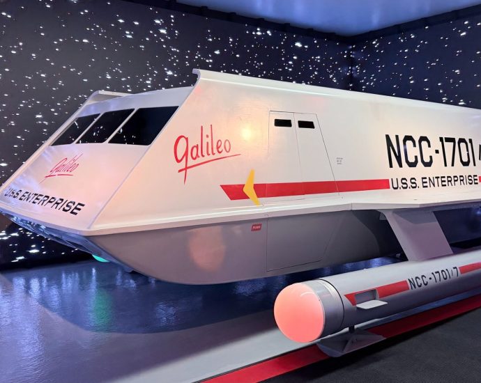 See the original Galileo shuttle from ‘Star Trek’ in its new home at the Original Series Set Tour in New York