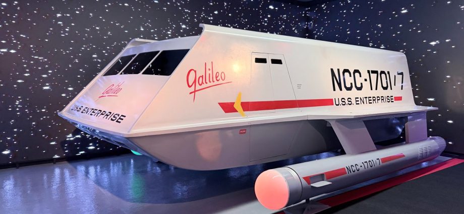 See the original Galileo shuttle from ‘Star Trek’ in its new home at the Original Series Set Tour in New York