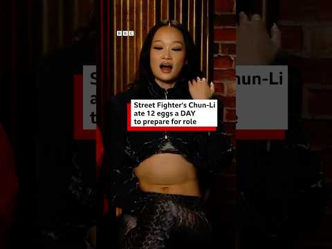street-fighter’s-chun-li-ate-12-eggs-a-day-to-prepare-for-role.-#streetfighter-#chunli-#bbcnews