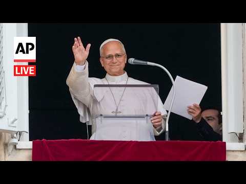 live:-pope-leo-xiv-delivers-angelus-prayer-at-the-vatican-after-cancer-surgery