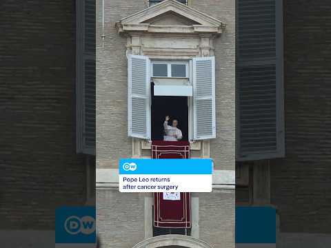 pope-makes-first-appearance-after-cancer-surgery-|-dw-news