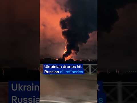 ukrainian-drones-hit-russian-oil-refineries-|-dw-news