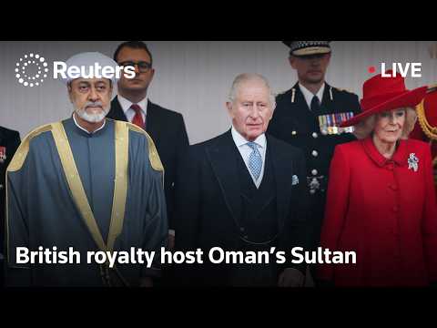 live:-king-charles,-queen-camilla-host-oman’s-sultan-haitham-‌bin-tariq