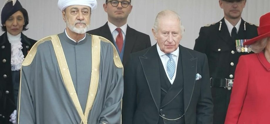 king-charles-welcomes-oman’s-sultan-haitham-for-state-visit-to-uk