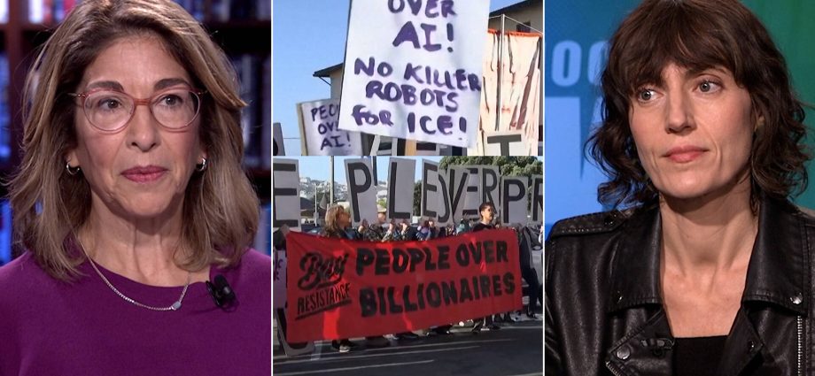 “when-the-bubble-bursts”:-naomi-klein-&-astra-taylor-on-reclaiming-democracy-from-ai-oligarchs