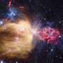Webb captures stars in the early stages of life in a nearby stellar nursery