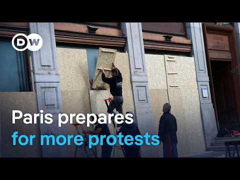 france:-major-security-operation-ahead-of-planned-protests-|-dw-news