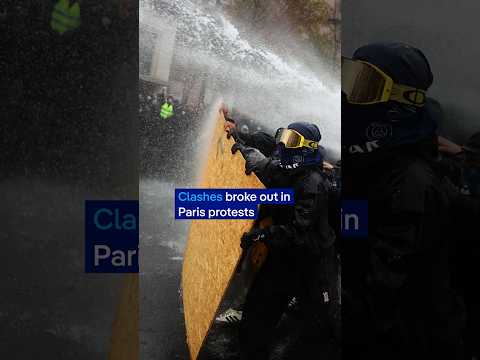 clashes-broke-out-in-paris-protests-|-dw-news