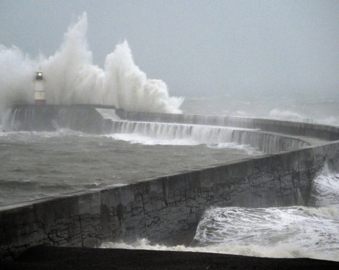 two-storms-slam-northern-europe,-cut-power-to-150,000-homes