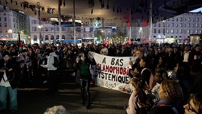 france:-crowds-fill-marseille’s-old-port-in-anti-racism-protest