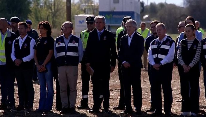 spain:-minute-of-silence-for-train-crash-victims-as-king-visits-hospital