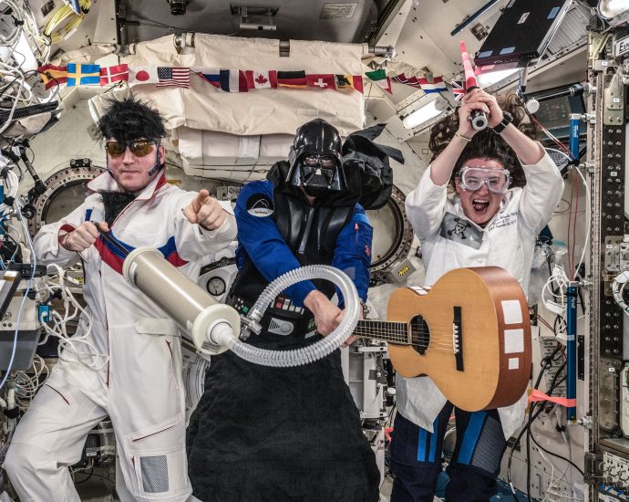 Halloween Aboard the International Space Station 